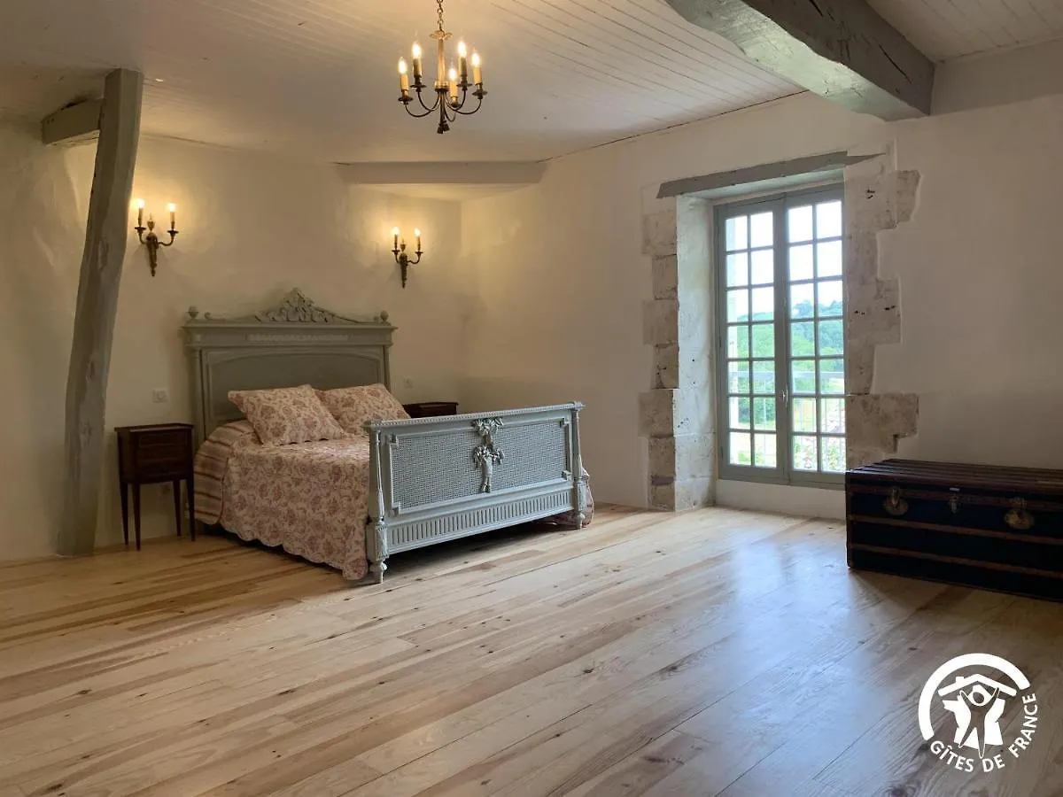 Bed and Breakfast Chateau De Gardes à Castin Couette-café
