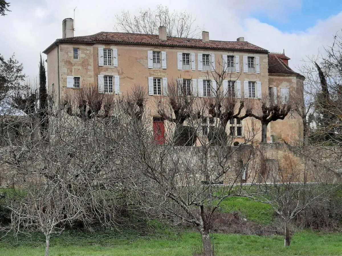 Bed and Breakfast Chateau De Gardes à Castin 0*,
